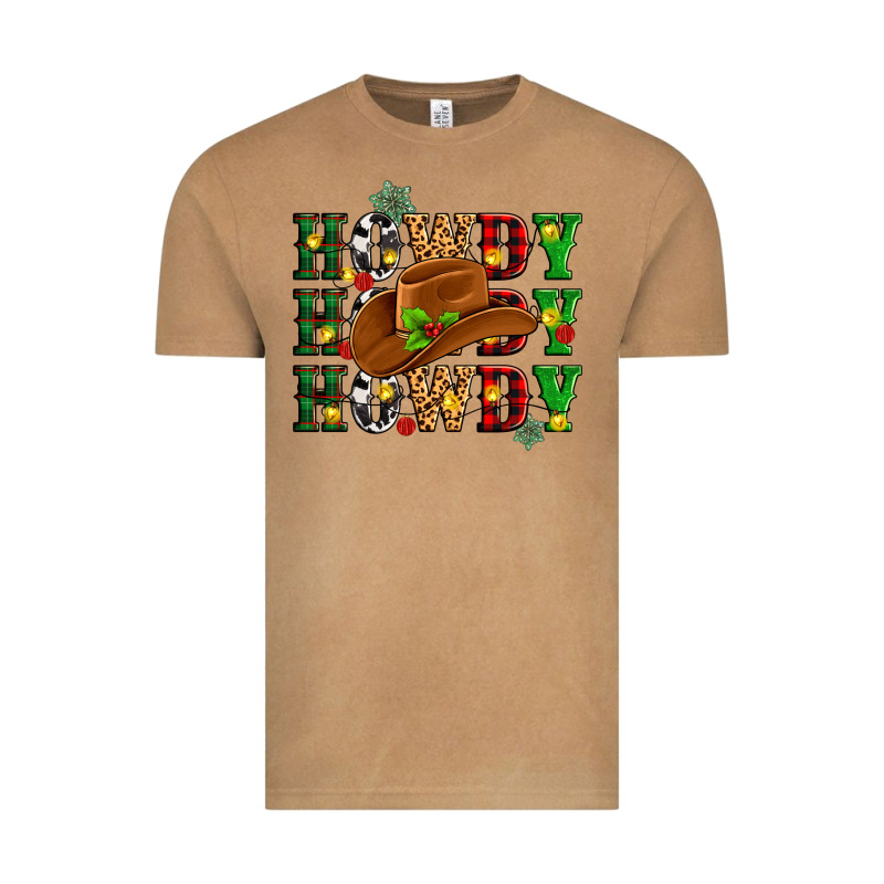Howdy Howdy Howdy Christmas Vintage Tee by MaliasSmallBusiness | Teevron