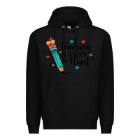 Black teaching i̇s a work of heart Premium Hoodie - JahusDesignShop