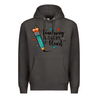 Smoke teaching i̇s a work of heart Premium Hoodie - JahusDesignShop