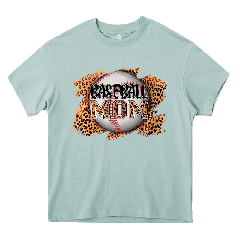 Baseball Mom Heavy Core Tee by AdoDesignShop | Teevron