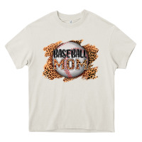 Cream baseball mom Heavy Core Tee - AdoDesignShop