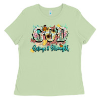 Matcha god is my refugee and strength Ladies Tee - NancyCooperArtShop