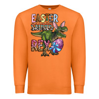 Carrot Easter Saurus Rex Premium Sweatshirt - OliviaCreatesArt