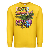 Lemon Easter Saurus Rex Premium Sweatshirt - OliviaCreatesArt