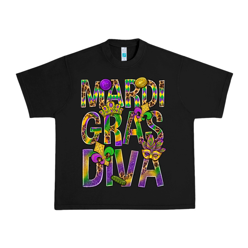 Mardi Gras Diva Urban Heavy Tee by BundleAndBundleShop | Teevron
