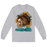 Moon Dust momlife skull with bandana Long Sleeve Tee - Jasminsmagicworld