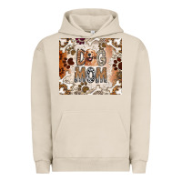 Pigment French Oak Dog Mom Urban Hoodie - CowhideDigitalArt
