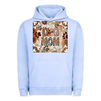 Pigment Grape Ice Dog Mom Urban Hoodie - CowhideDigitalArt