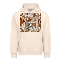 Sandshell Dog Mom Urban Hoodie - CowhideDigitalArt