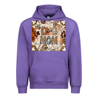 Tulip Dog Mom Urban Hoodie - CowhideDigitalArt