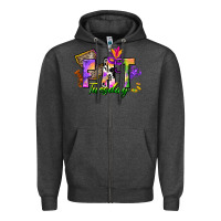 Charcoal Heather fat tuesday Zipper Hoodie - CowGirlArtShop