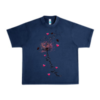 Navy just breathe Urban Heavy Tee - JahusDesignShop