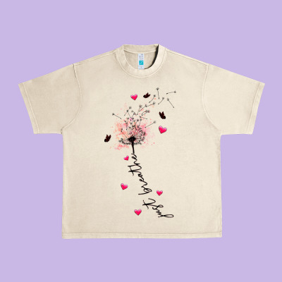 Just Breathe Urban Heavy Tee Designed By Jahusdesignshop