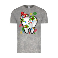 Cloud Rock Christmas Teeth Dentist Vintage Tee - MaliasSmallBusiness