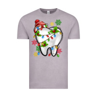 Vintage Zinc Christmas Teeth Dentist Vintage Tee - MaliasSmallBusiness