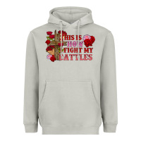 Moon Dust This is how i fight my battles Valentine's Day Heavyweight Hoodie - FaDigitalArtStudio