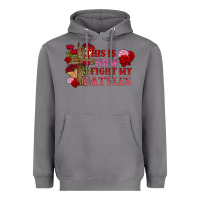 Storm This is how i fight my battles Valentine's Day Heavyweight Hoodie - FaDigitalArtStudio