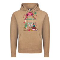 Vintage Coffee pink elf costom name and preview Vintage Hoodie - MaliasSmallBusiness