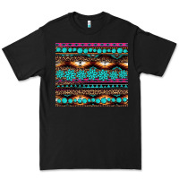 Black leopard aztec turquoise jewelry Premium Tee - BarkalooDesign
