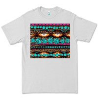 Dove Grey leopard aztec turquoise jewelry Premium Tee - BarkalooDesign