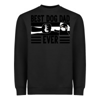 Black Best dog dad ever Heavyweight Sweatshirt - Bettercallsaul