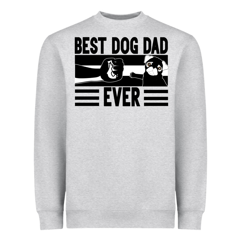 Best Dog Dad Ever Heavyweight Sweatshirt by Bettercallsaul | Teevron