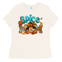 Bone thanksgiving spice mom pilgrim cow Ladies Tee - Jasminsmagicworld