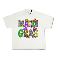Pistachio Mardi Gras Carnaval Mask Urban Heavy Tee - BundleAndBundleShop