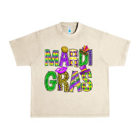 Sandshell Mardi Gras Carnaval Mask Urban Heavy Tee - BundleAndBundleShop