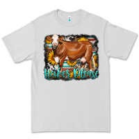 Dove Grey Western Heifer Please Simmental Cow Premium Tee - LillyAllenDesigns