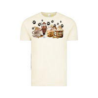 Vintage Arctic Dog Mom Coffee Lover Coffee Cups Vintage Tee - MaliasSmallBusiness