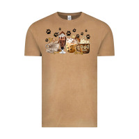 Vintage Camel Dog Mom Coffee Lover Coffee Cups Vintage Tee - MaliasSmallBusiness