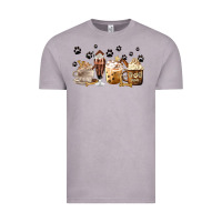 Vintage Zinc Dog Mom Coffee Lover Coffee Cups Vintage Tee - MaliasSmallBusiness