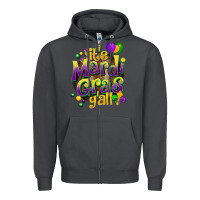 Smoke its mardi gras yall Zipper Hoodie - CowGirlArtShop