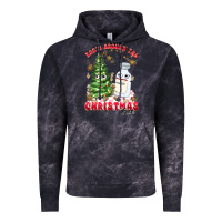 Cloud Black racn around the christmas tree Vintage Hoodie - MaliasSmallBusiness