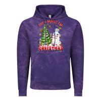 Cloud Purple racn around the christmas tree Vintage Hoodie - MaliasSmallBusiness