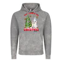 Cloud Rock racn around the christmas tree Vintage Hoodie - MaliasSmallBusiness