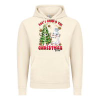 Vintage Artic racn around the christmas tree Vintage Hoodie - MaliasSmallBusiness