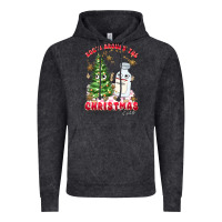 Vintage Black racn around the christmas tree Vintage Hoodie - MaliasSmallBusiness