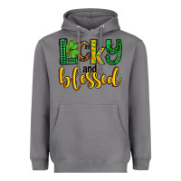 Storm St. Patrick's Lucky and blessed Heavyweight Hoodie - OliviaCreatesArt