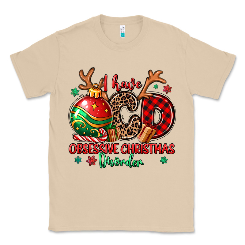 I Have Ocd Obsessive Christmas Disorder Classic Tee by MaliasSmallBusiness | Teevron