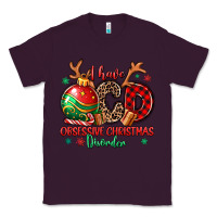 Plum i have ocd obsessive christmas disorder Classic Tee - MaliasSmallBusiness