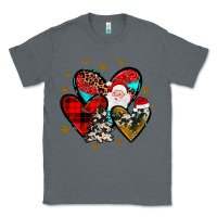 Charcoal Heather heart  wood slice ornament Classic Tee - JahusDesignShop