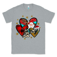 Heather Grey heart  wood slice ornament Classic Tee - JahusDesignShop