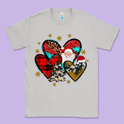 Heart  Wood Slice Ornament Classic Tee Designed By Jahusdesignshop