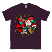 Plum heart  wood slice ornament Classic Tee - JahusDesignShop