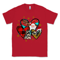 Red heart  wood slice ornament Classic Tee - JahusDesignShop