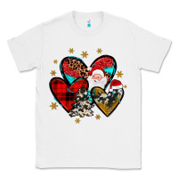 White heart  wood slice ornament Classic Tee - JahusDesignShop