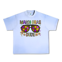 Grape Ice Mardi gras dude Urban Heavy Tee - BundleAndBundleShop