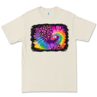 Bone tie dye leopard glitter background Premium Tee - Jasminsmagicworld